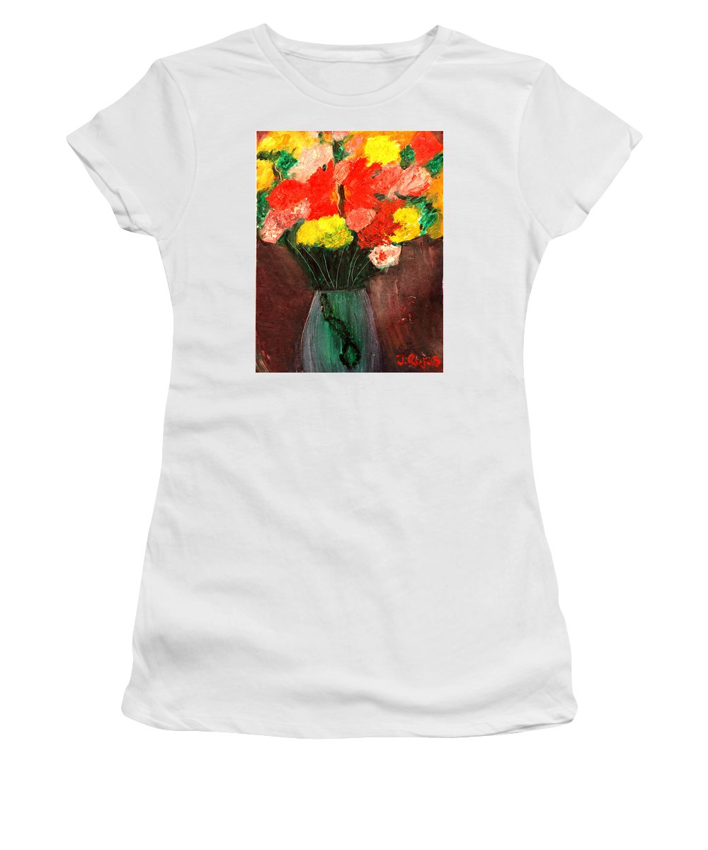 Flowers Still Life - Women's T-Shirt