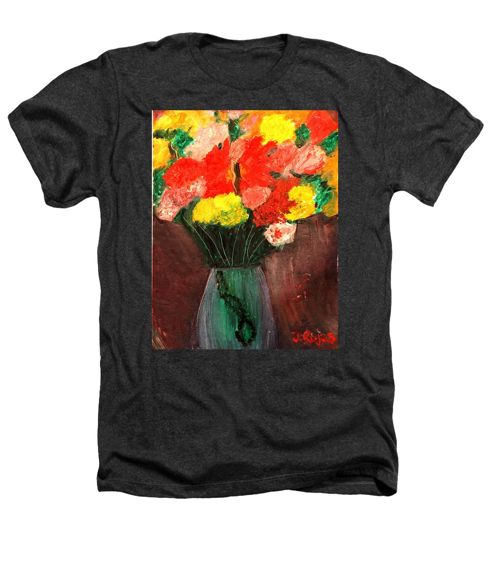 Flowers Still Life - Heathers T-Shirt
