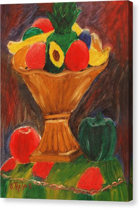 Fruits Still Life - Canvas Print