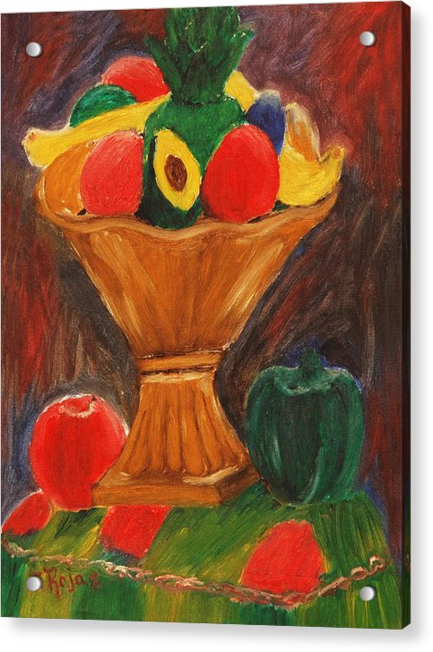 Fruits Still Life - Acrylic Print