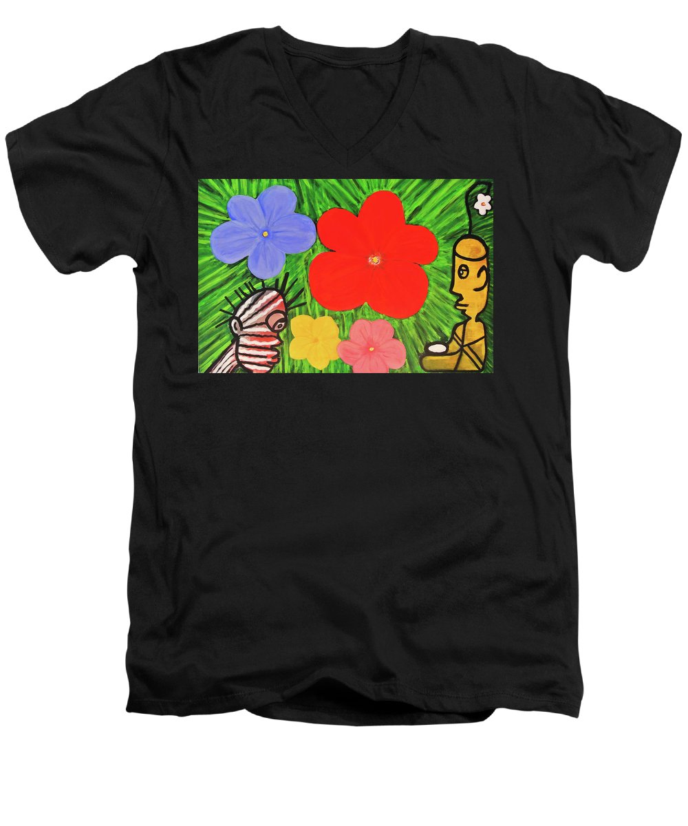 Garden Of Life - Men's V-Neck T-Shirt