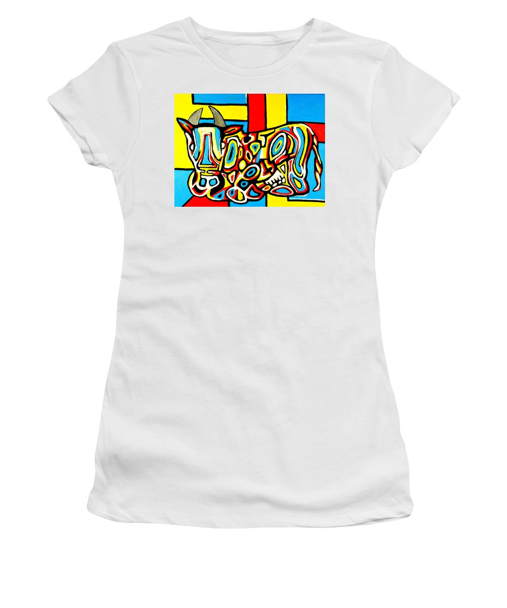 Haring's Cow - Women's T-Shirt