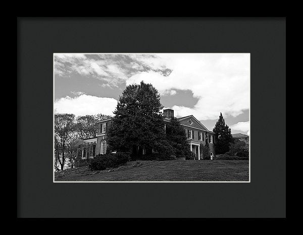 House On The Hill - Framed Print