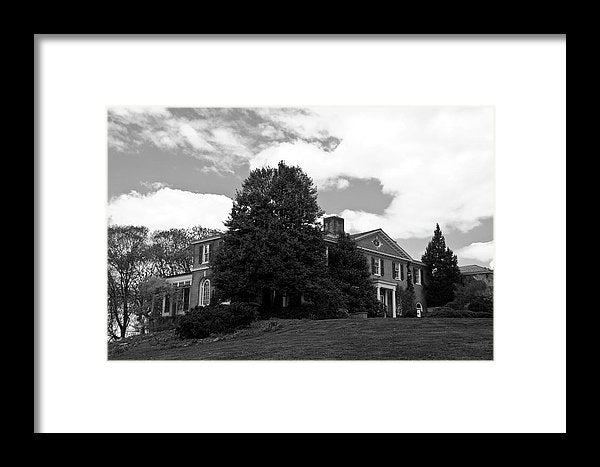 House On The Hill - Framed Print