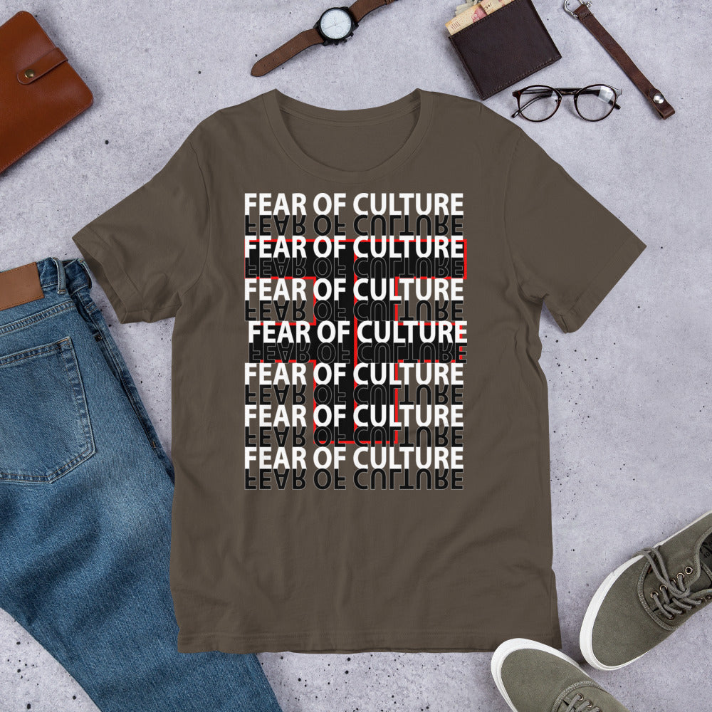 Fear Of Culture Text logo T-Shirt