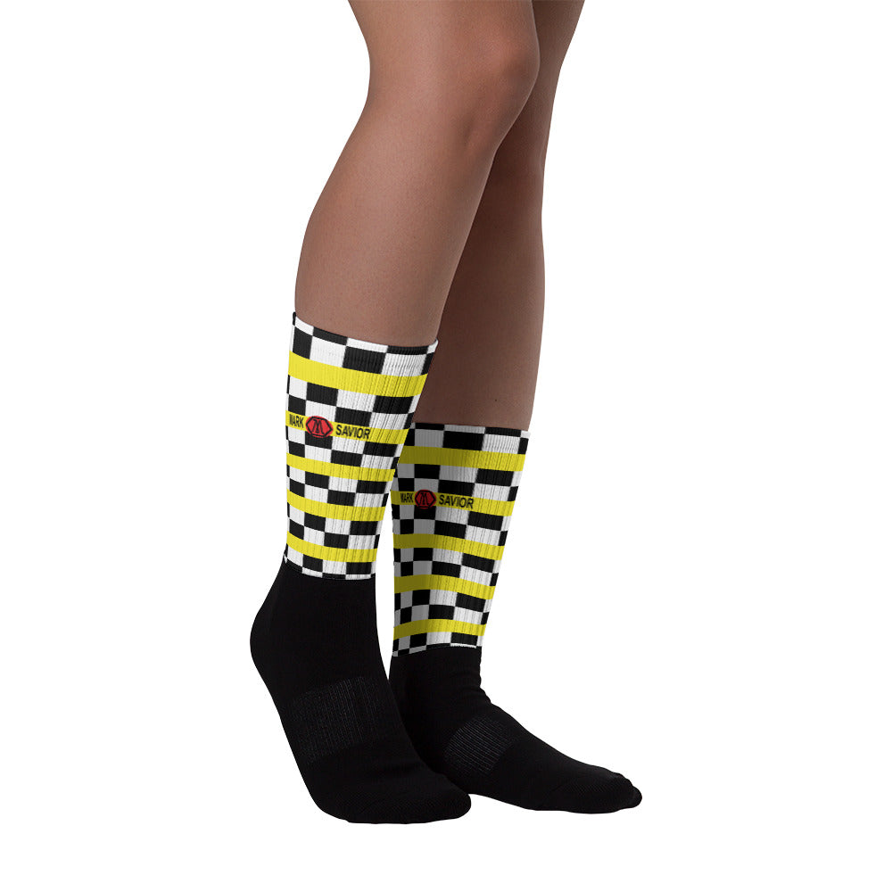 Mark Savior Checkered Socks