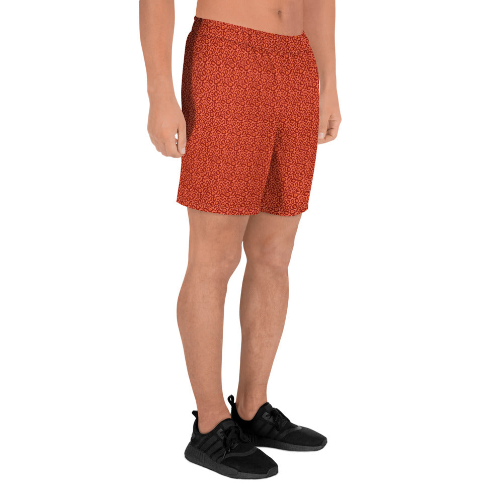Men's long shorts with all-over print