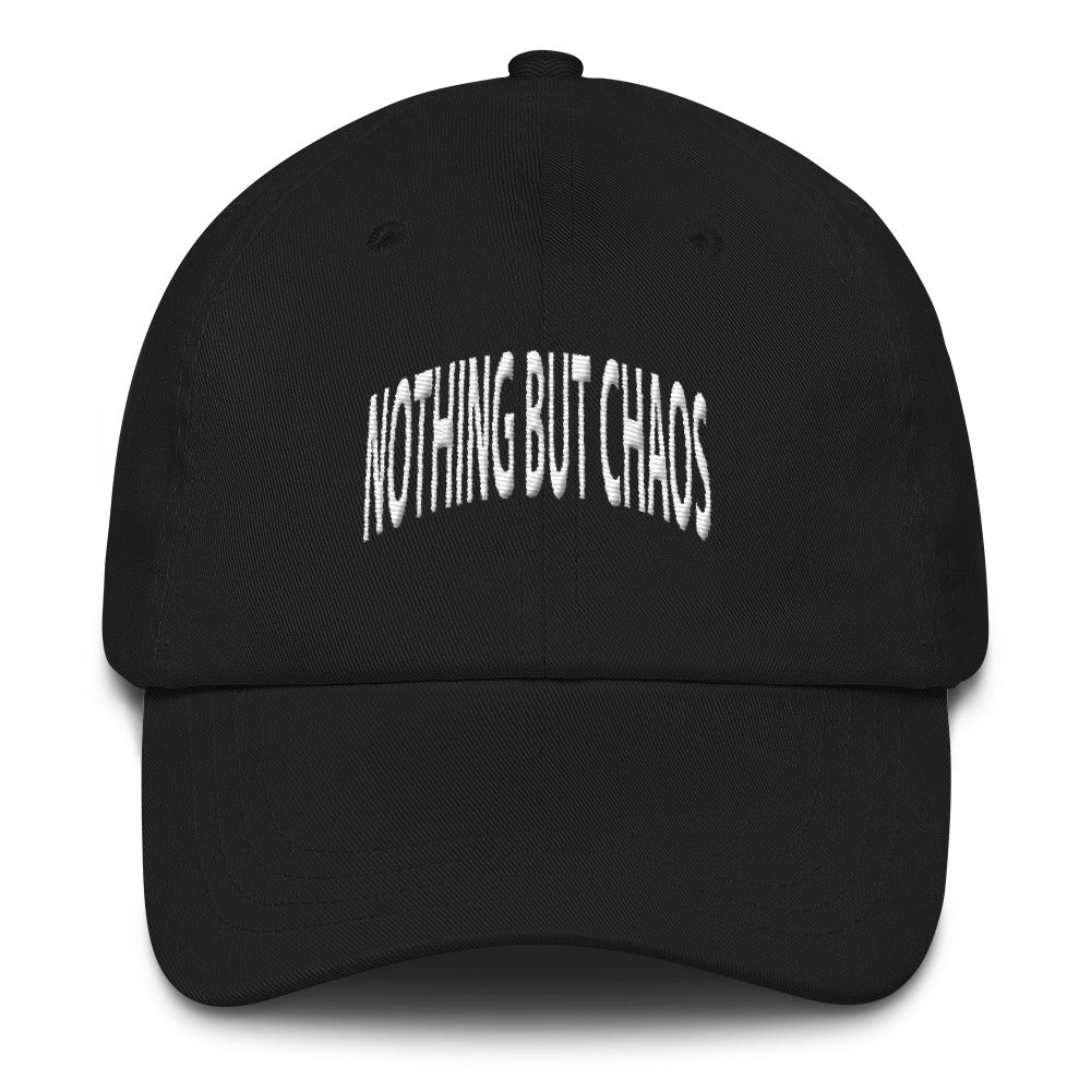 Nothing But Chaos Arch Text Dad hat
