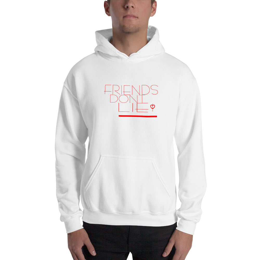 FRIENDS DONT LIE | Unisex Hooded Sweatshirt