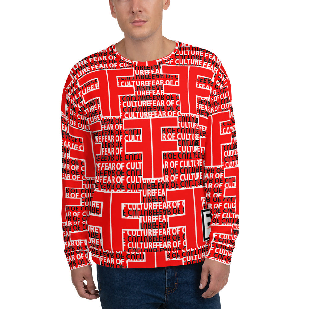 Fear of Culture Red Candy Sweatshirt