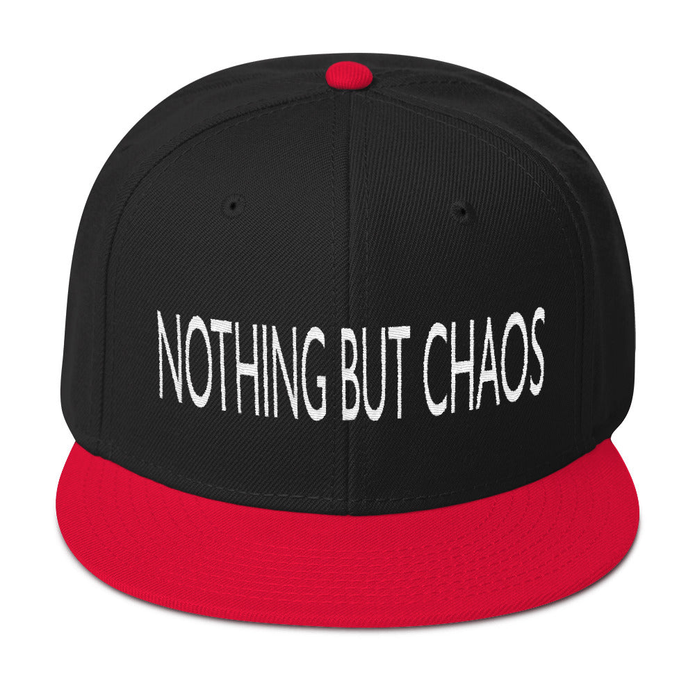 Nothing But Chaos Snapback Hat