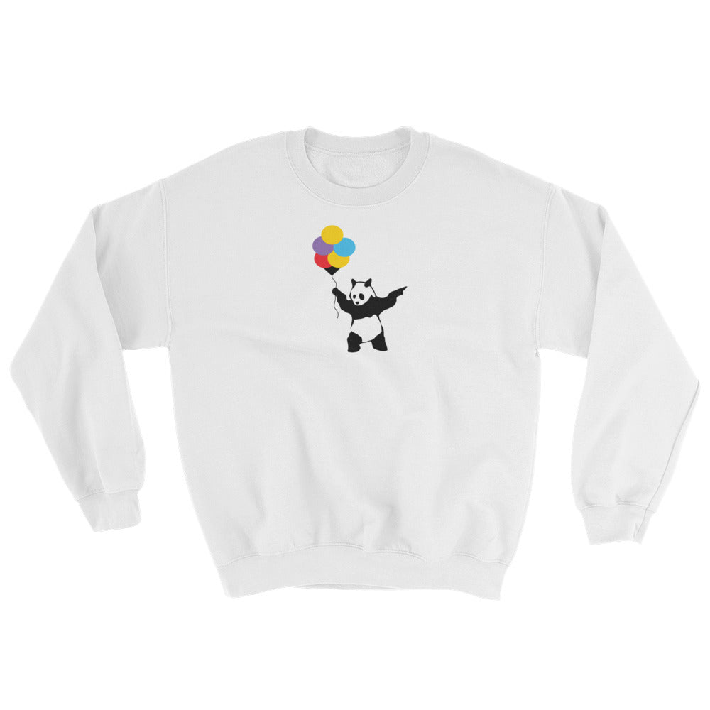 Balloon panda Sweatshirt (white)