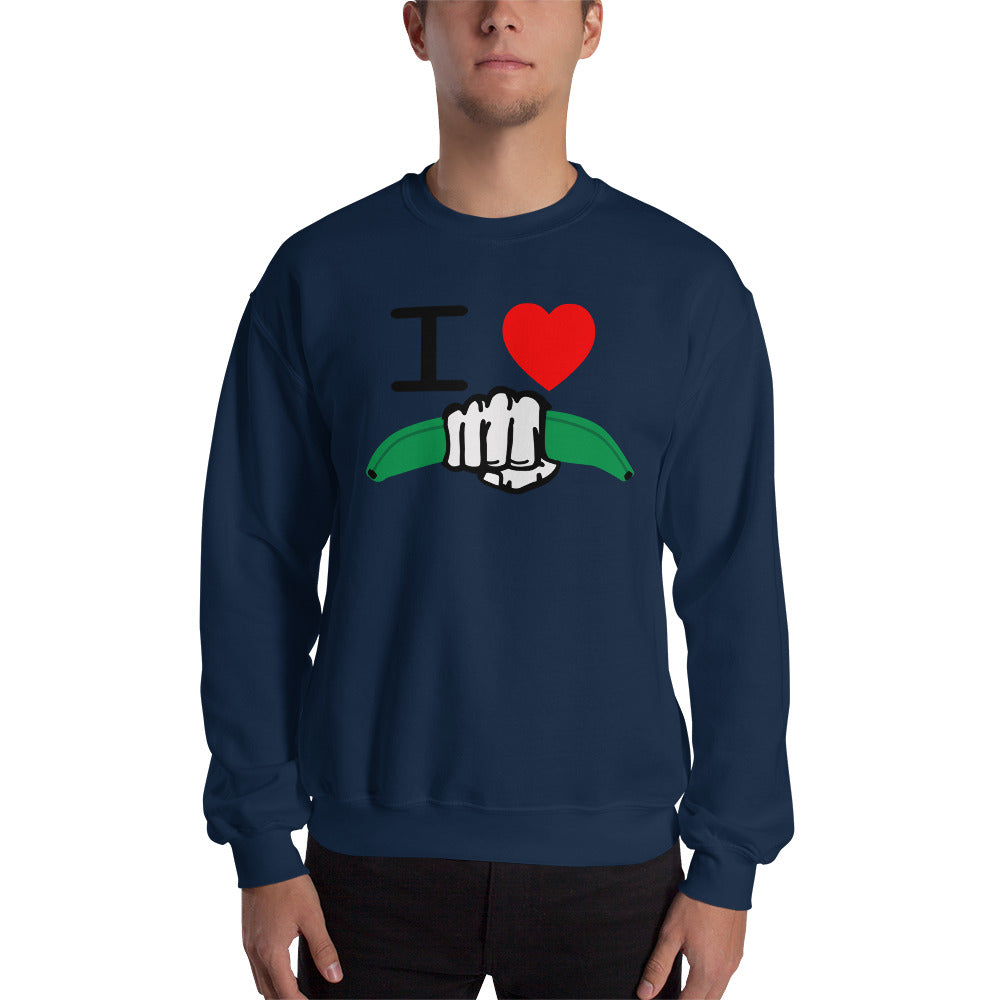 I Love Dominican Power Sweatshirt - Desdenyc