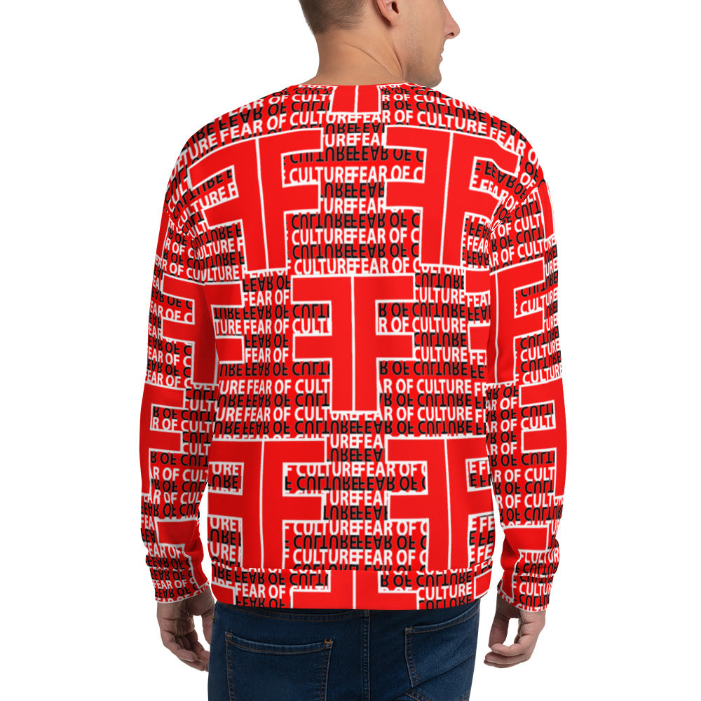 Fear of Culture Red Candy Sweatshirt