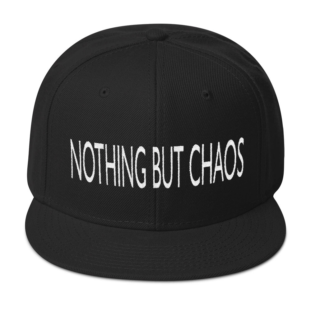 Nothing But Chaos Snapback Hat