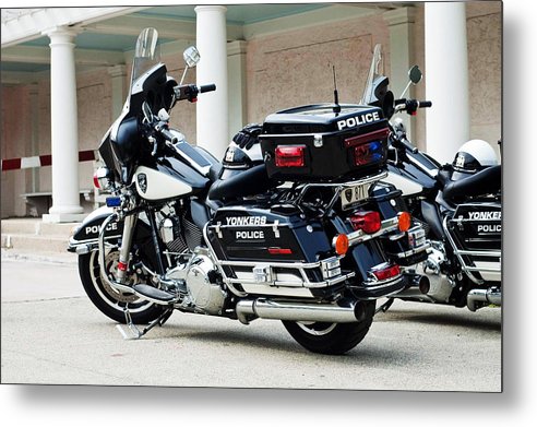Motorcycle Cruiser - Metal Print