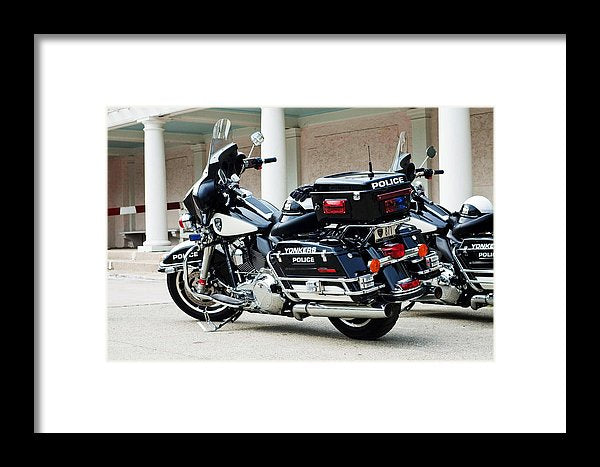 Motorcycle Cruiser - Framed Print