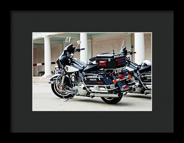 Motorcycle Cruiser - Framed Print