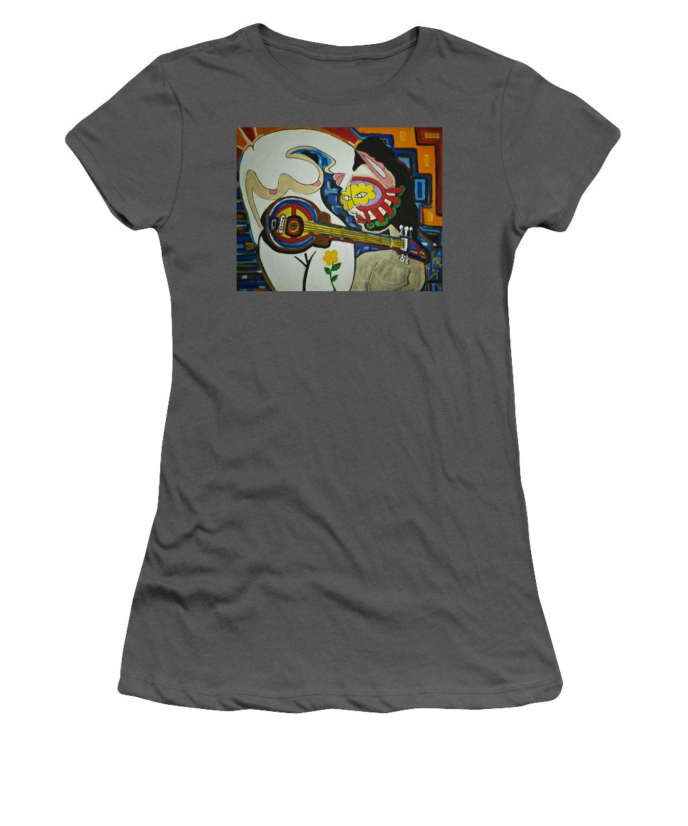 Subtle Love - Women's T-Shirt (Athletic Fit)