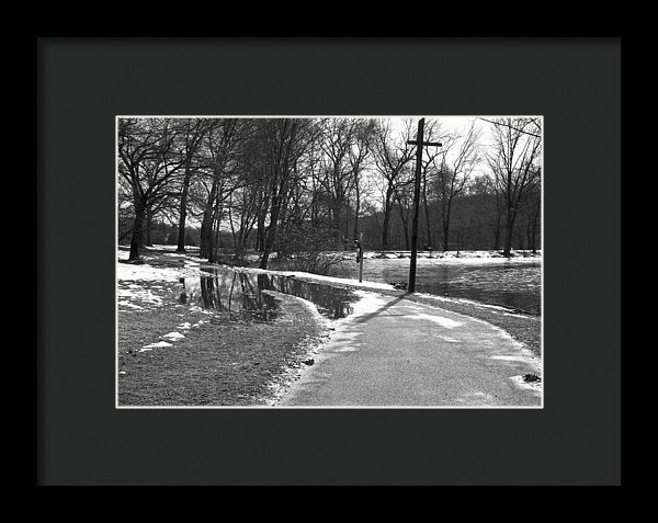 The Road To Paradise - Framed Print