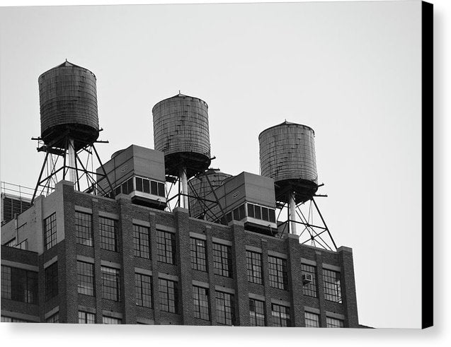 Water Towers - Canvas Print