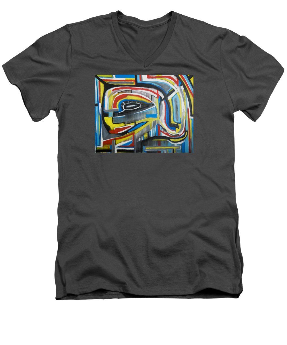 Wired Dreams  - Men's V-Neck T-Shirt